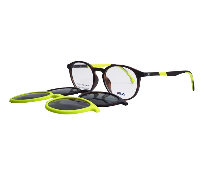 Fila eyeglasses UFI439 978P 51 19 HavanaYellow