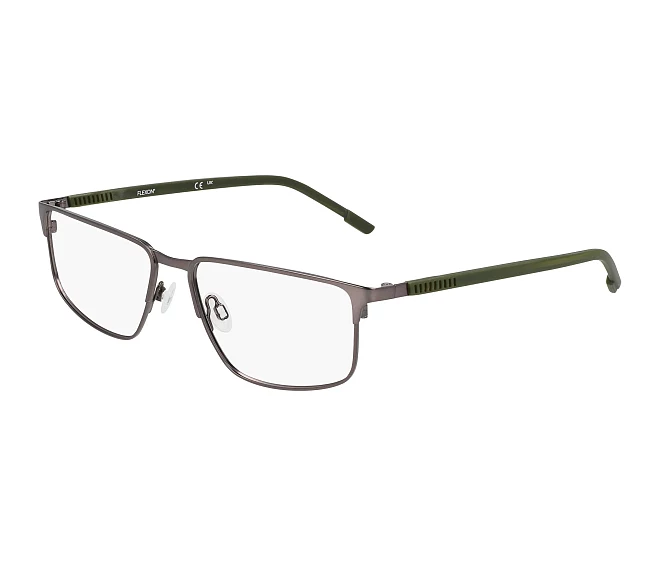 Flexon eyeglasses E1145 072 55 16 GunKhaki