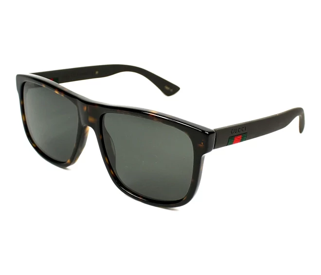 Gucci sunglasses GG-0010-S 003 58 16 HavanaBrown