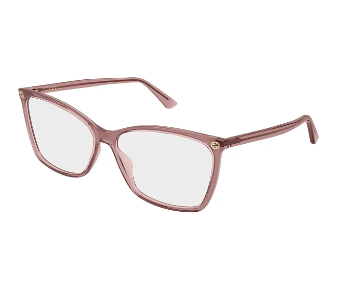 Gucci eyeglasses GG0025O 018 56 14 Pink