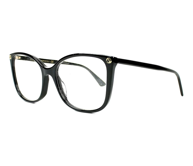 Gucci eyeglasses GG-0026-O 001 53 17 Black