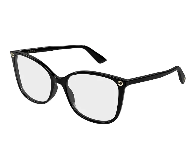 Gucci eyeglasses GG0026O 008 55 17 Black