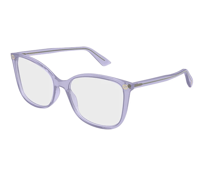 Gucci eyeglasses GG0026O 023 55 17 Purple