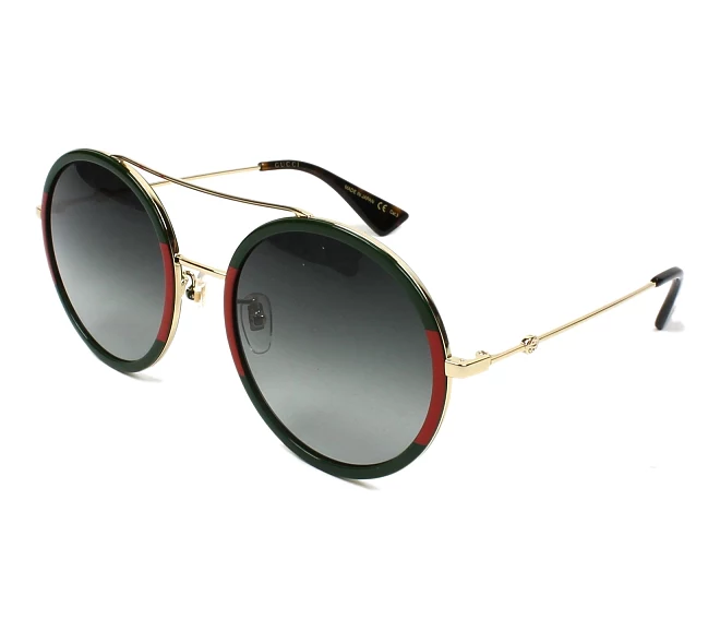 Gucci sunglasses GG-0061-S 003 56 22 GreenRed