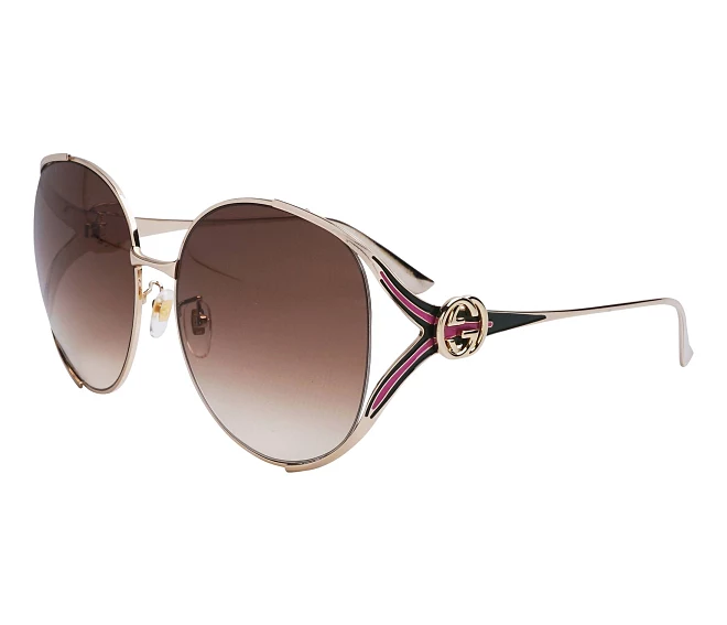 Gucci sunglasses GG0225S 007 63 17 Gold