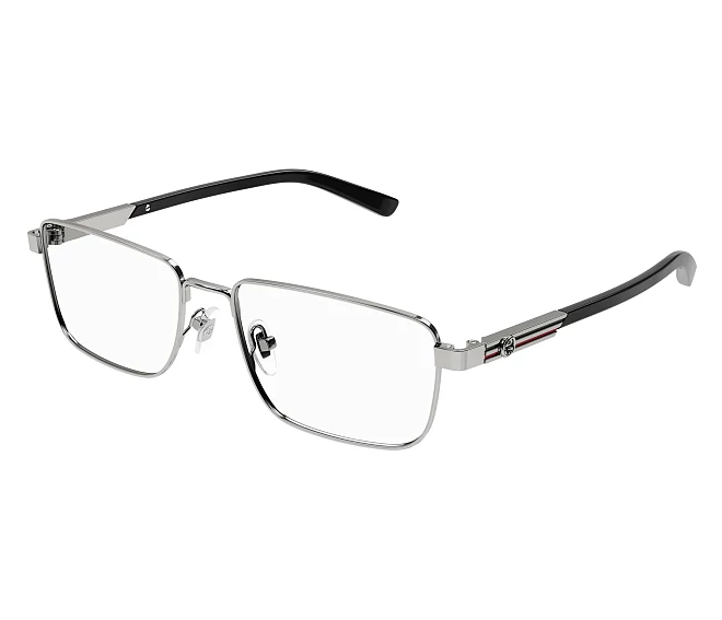 Gucci eyeglasses GG1291O 001 55 17 Ruthenium