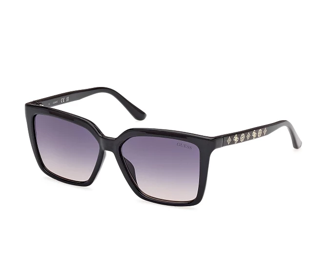 Guess sunglasses GU00099-S 01B 55 13 BlackRose gold
