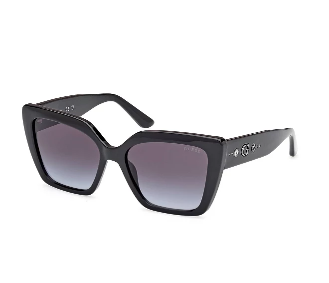 Guess sunglasses GU00162S 01B 55 17 Black