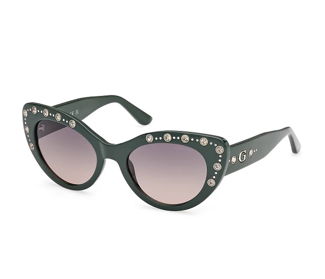 Guess sunglasses GU00163S 96B 54 20 GreenGold