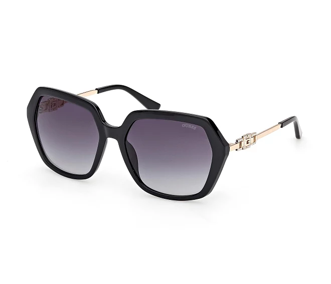 Guess sunglasses GU00267S 01B 57 17 BlackGold