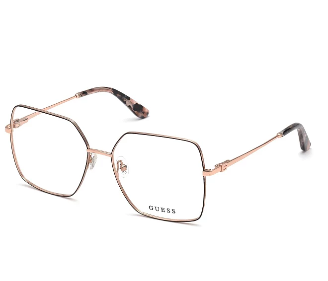 Guess eyeglasses GU-2824 005 57 16 BlackRose gold