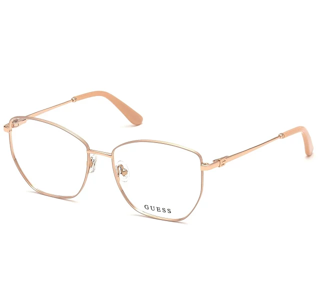 Guess eyeglasses GU-2825 028 55 16 Rose goldRosa