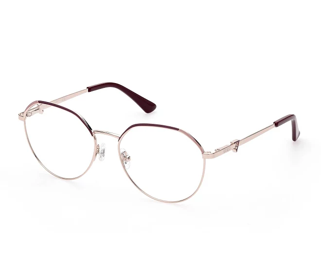 Guess eyeglasses GU2866-V 069 53 16 BordeauxGold