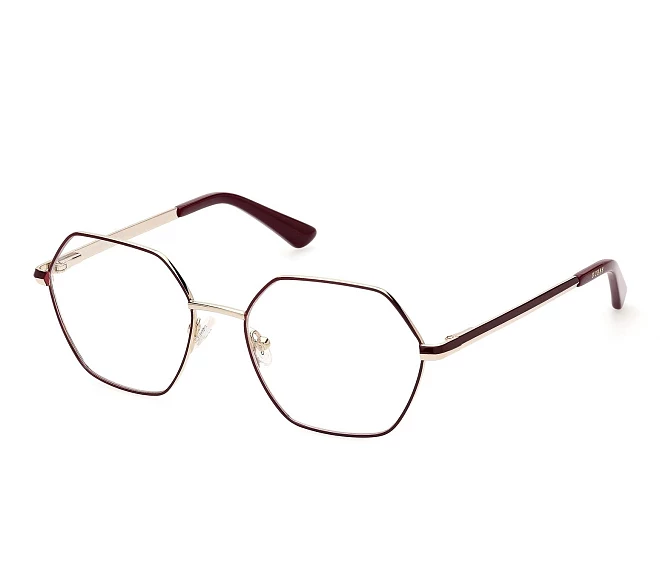 Guess eyeglasses GU2869-V 071 53 17 BordeauxGold