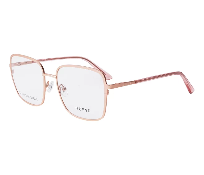 Guess eyeglasses GU2914 029 54 18 Rose goldPink