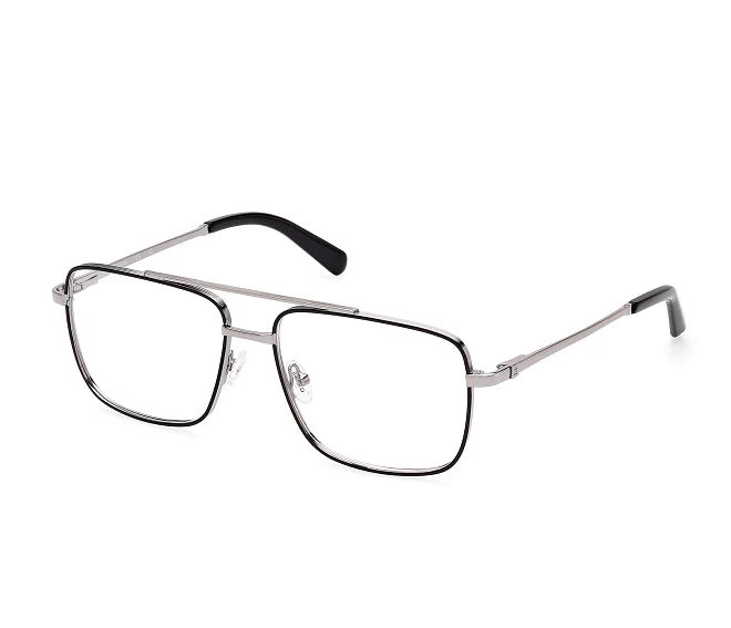 Guess eyeglasses GU50097V 005 57 16 BlackSteel