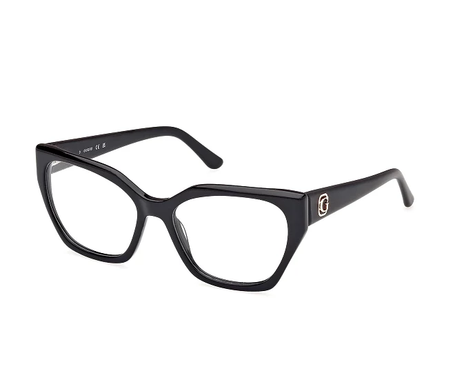 Guess eyeglasses GU-50112 001 53 17 BlackRose gold