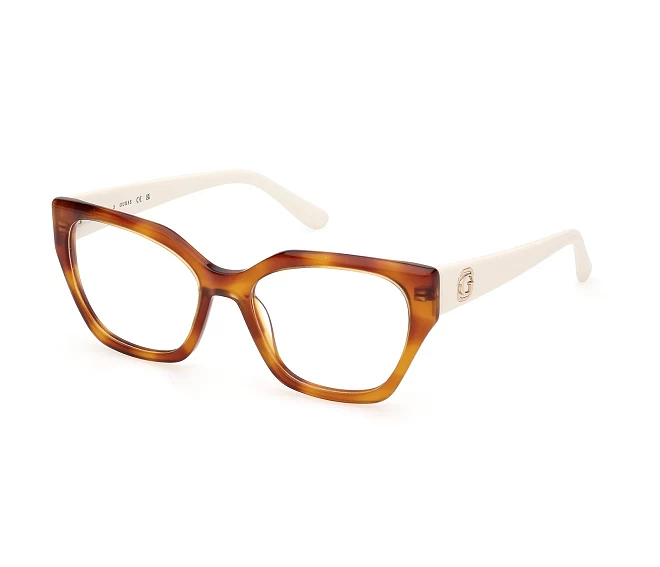 Guess eyeglasses GU-50112 053 53 17 Havana HoneyIvory