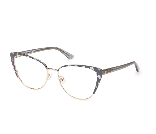 Guess eyeglasses GU-50121 020 53 16 GreyGold