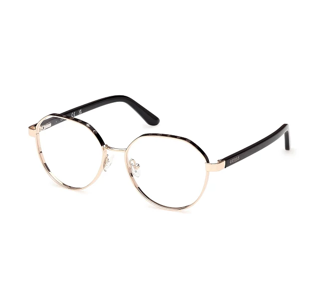 Guess eyeglasses GU-50124 005 53 16 GoldBlack
