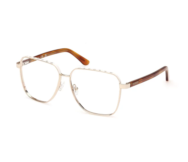 Guess eyeglasses GU-50125 032 57 13 GoldBrown