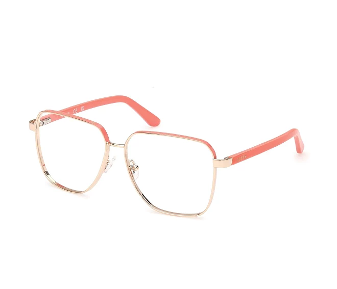 Guess eyeglasses GU-50125 074 57 13 GoldPink