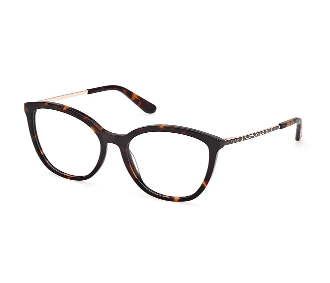 Guess eyeglasses GU50171V 052 55 17 BrownGold