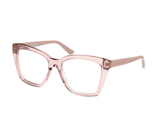 Guess eyeglasses GU50173V 057 55 17 PinkNude