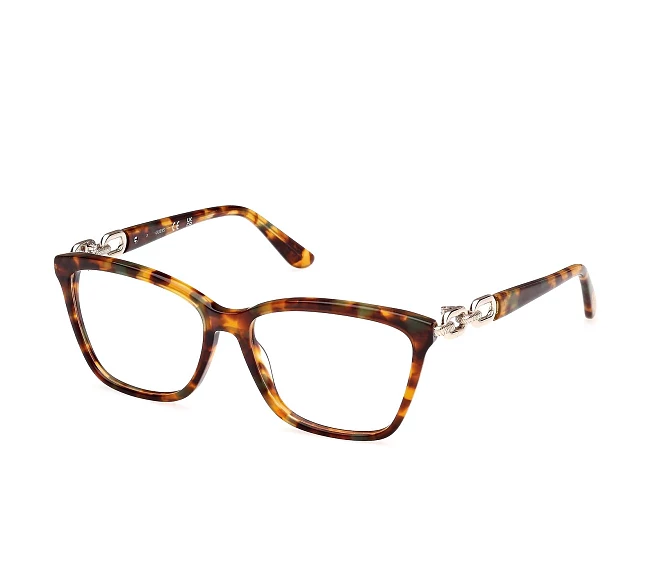 Guess eyeglasses GU50181V 053 54 15 BrownGold
