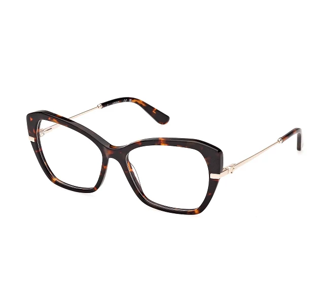 Guess eyeglasses GU50183V 052 54 15 HavanaGold