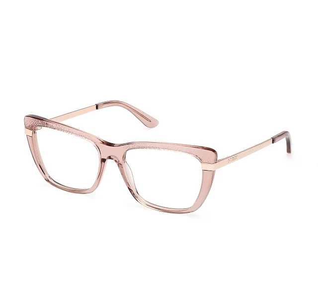 Guess eyeglasses GU50246V 057 54 16 PinkSteel