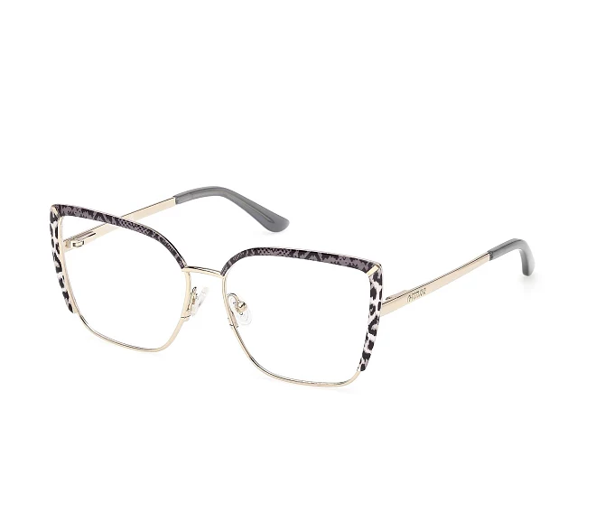 Guess eyeglasses GU50249V 033 55 14 GreyGold
