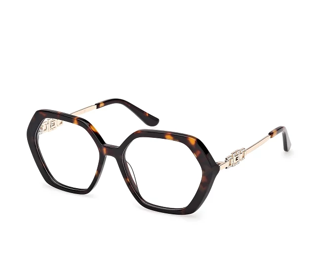 Guess eyeglasses GU50317V 052 54 15 HavanaGold