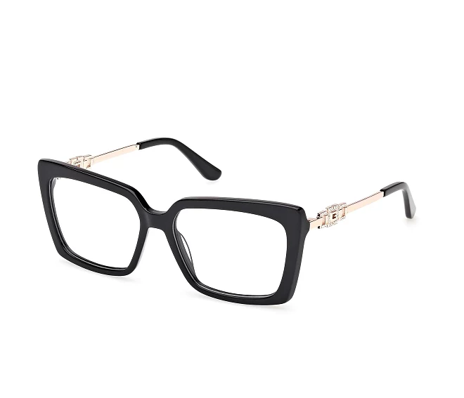 Guess eyeglasses GU50318V 001 54 15 BlackRose gold