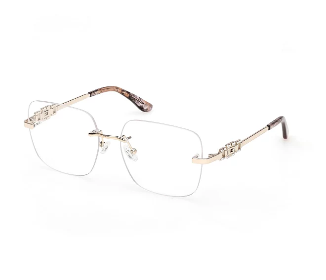 Guess eyeglasses GU50319V 032 56 16 Gold