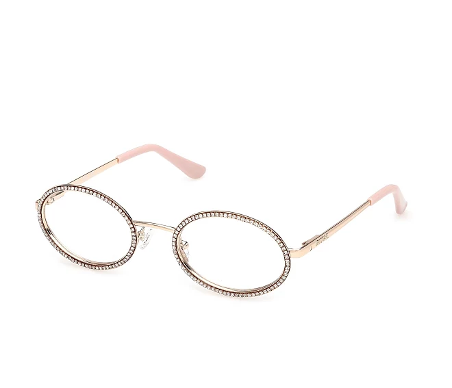 Guess eyeglasses GU50362 032 50 22 Gold