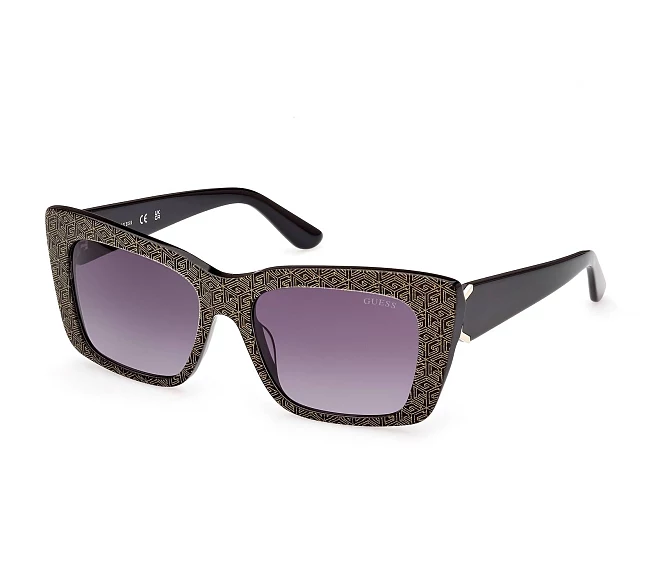 Guess sunglasses GU-7890 01B 55 17 GoldBlack