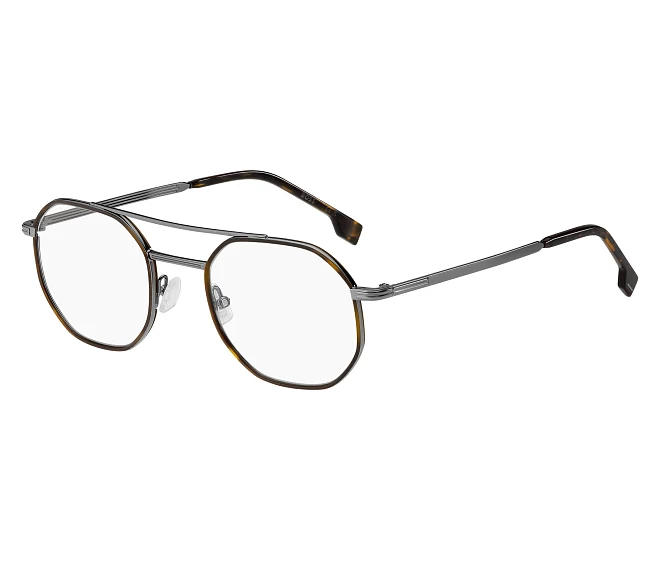 Hugo Boss eyeglasses BOSS-1632 EKP 50 22 RutheniumHavana