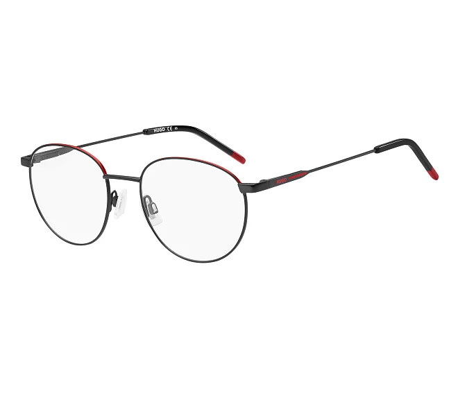Hugo Boss eyeglasses HG-1180 BLX 53 19 BlackRed