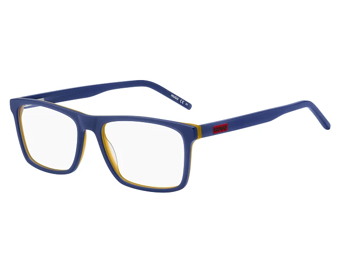 Hugo Boss eyeglasses HG-1198 DCD 56 17 BlueYellow