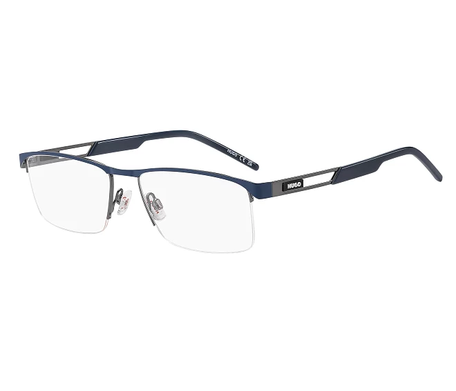 Hugo Boss eyeglasses HG-1389 5UV 56 17 RutheniumBlue