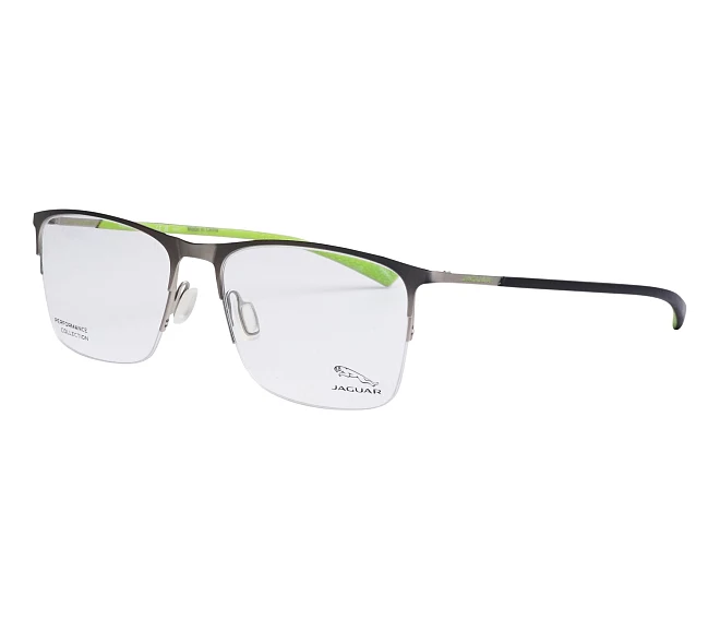 Jaguar eyeglasses 33844 1000 55 18 SilverGreen
