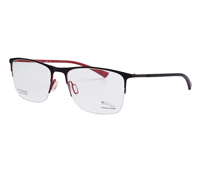 Jaguar eyeglasses 33844 6100 55 18 BlackRed