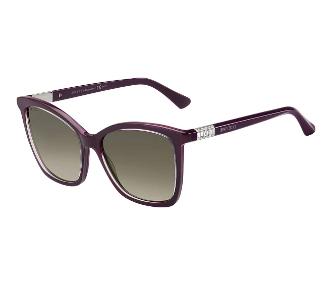 Jimmy Choo sunglasses ALI-S LHFHA 56 17 PlumSilver