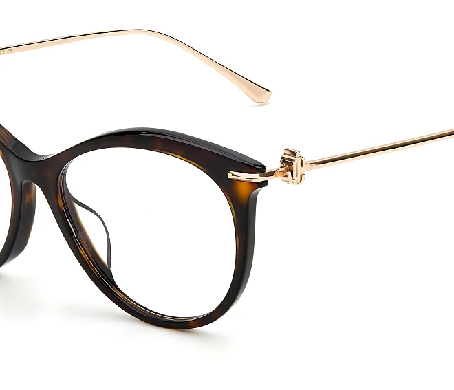 Jimmy Choo eyeglasses JC-265-F 086 54 16 HavanaGold