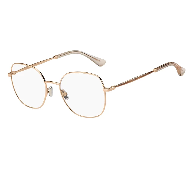 Jimmy Choo eyeglasses JC281 BKU 52 18 GoldNude