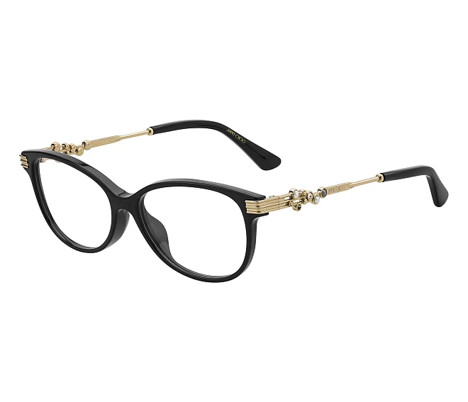 Jimmy Choo eyeglasses LC-221-F 807 53 15 BlackGold