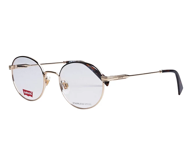 Levi's eyeglasses LV1030 J5G 48 20 GoldBlack