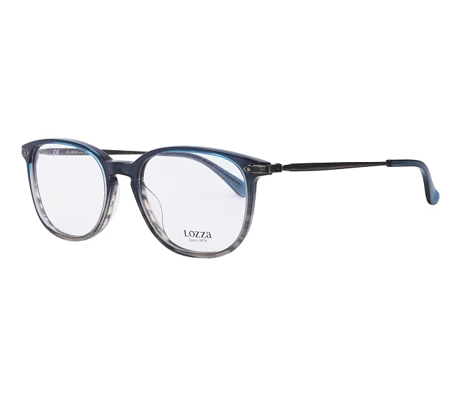 Lozza eyeglasses VL-1995 01H2 51 18 Blue CoralGrey