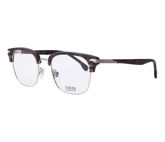 Lozza eyeglasses VL2275 0579 50 20 BrownSilver